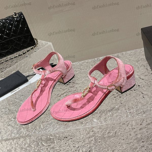 designer womens sandals flip flops thong velvet pearl hardware buckle mini heel 5cm adjustable ankle buckle dress shoes ballet shoes mule pa, Black
designer womens sandals flip flops thong velvet pearl hardware buckle mini heel 5cm adjustable ankle buckle dress shoes ballet shoes mule pa, Black
