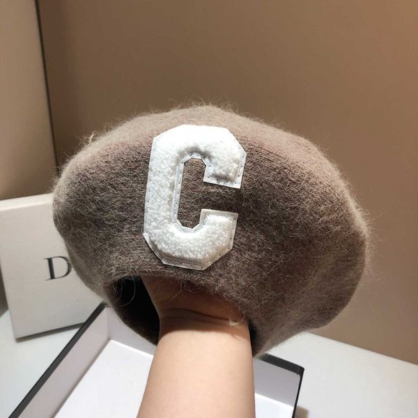 fashion newsboy cap designer luxury beret c letter rabbit hair beret autumn winter plush warm knitted octagonal hat net red multicolor versa, Blue;gray
fashion newsboy cap designer luxury beret c letter rabbit hair beret autumn winter plush warm knitted octagonal hat net red multicolor versa, Blue;gray