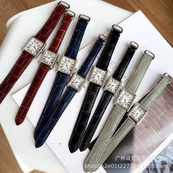 designer luxury the same kajia tank series quartz watch fashion leisure square lovers vintage, Black
designer luxury the same kajia tank series quartz watch fashion leisure square lovers vintage, Black