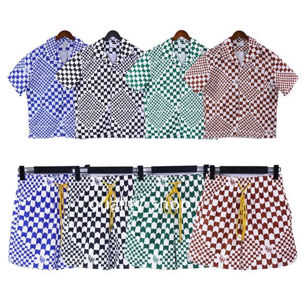 23ss designer mens short sleeve shirt rhude shorts fashion casual mens womens lapel shirt short sleeve loose shorts high street print suit m, White;black
23ss designer mens short sleeve shirt rhude shorts fashion casual mens womens lapel shirt short sleeve loose shorts high street print suit m, White;black
