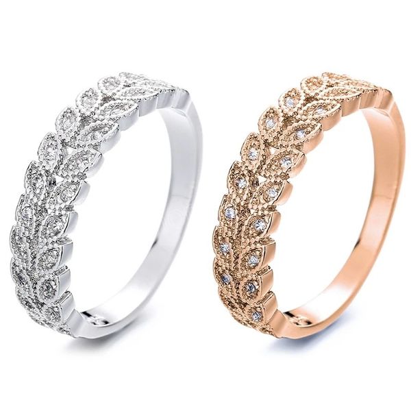 luxury female white leaf crystal jewelry rose gold silver color engagement ring charm bride zircon wedding band rings for women
luxury female white leaf crystal jewelry rose gold silver color engagement ring charm bride zircon wedding band rings for women
