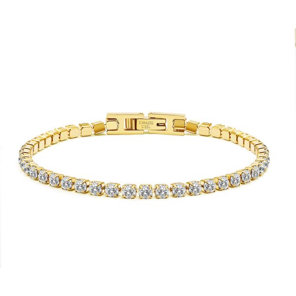 joycuff women luxury jewelry classic design cubic zircon diamond tennis bracelet, Silver
joycuff women luxury jewelry classic design cubic zircon diamond tennis bracelet, Silver