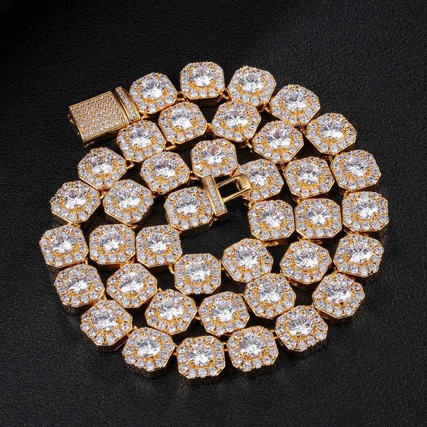 2023 new hip hop jewelry 18k gold plated tennis chain iced out cz cubic zirconia necklace 10mm clustered tennis chain sets, Silver
2023 new hip hop jewelry 18k gold plated tennis chain iced out cz cubic zirconia necklace 10mm clustered tennis chain sets, Silver