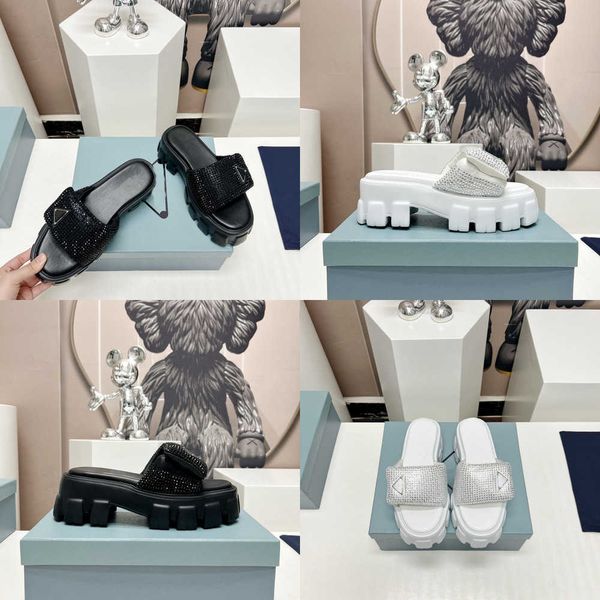2023 women triangle padded slippers sandals slide platform mule rhinestone diamond hook loop adjustable sports buckle flat slides flip flops, Black
2023 women triangle padded slippers sandals slide platform mule rhinestone diamond hook loop adjustable sports buckle flat slides flip flops, Black