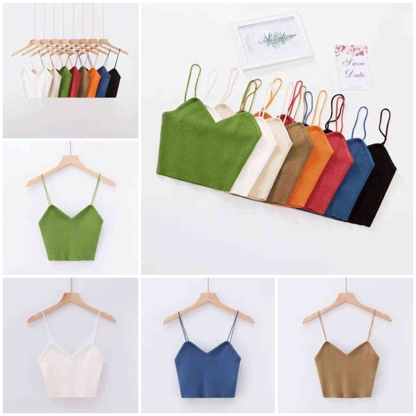 mrmt new autumn designer women's t-shirt vest v-neck short slim-fit knitted t-shirt women's halter vest vest g220228, White
mrmt new autumn designer women's t-shirt vest v-neck short slim-fit knitted t-shirt women's halter vest vest g220228, White