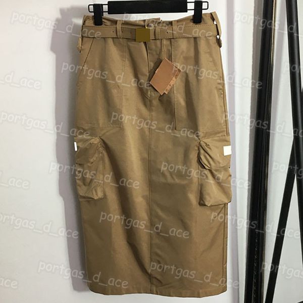 women casual dress khaki elastic waist skirt pocket design street style dress, Black
women casual dress khaki elastic waist skirt pocket design street style dress, Black