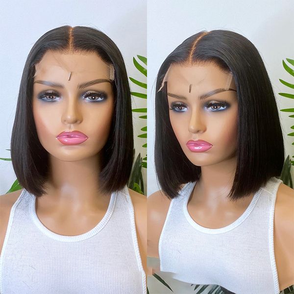 new design fashion 5x1 remy lace wig short bob human hair wigs for black women brazilian hair bone straight t part lace wig human hair, Black;brown
new design fashion 5x1 remy lace wig short bob human hair wigs for black women brazilian hair bone straight t part lace wig human hair, Black;brown