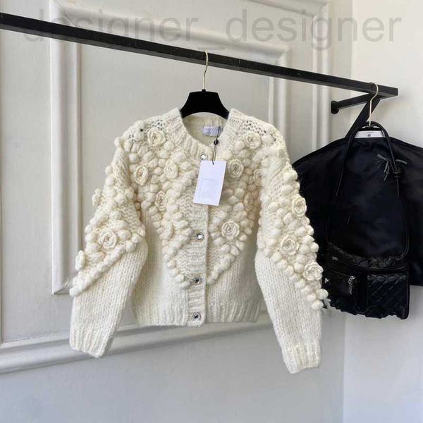 women's sweaters designer 23ss female designer sweater, three-dimensional hand crochet cardigan grade the ladies' coat in autumn a, White;black
women's sweaters designer 23ss female designer sweater, three-dimensional hand crochet cardigan grade the ladies' coat in autumn a, White;black