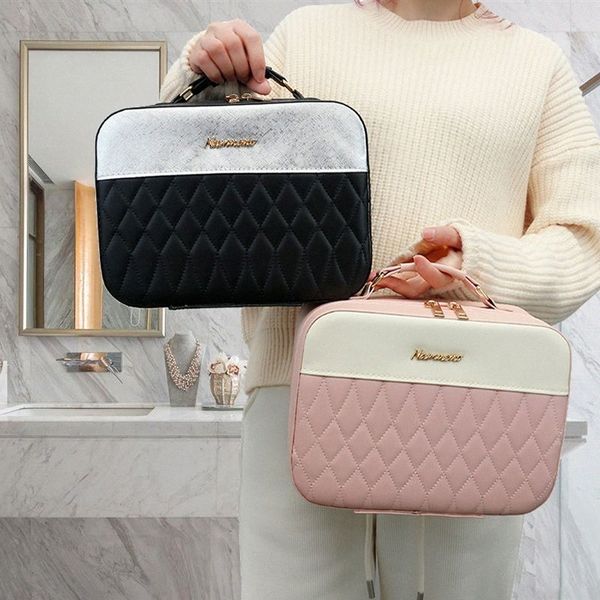 23 brand luxury women's cartoon new style makeup bag large capacity small size portable toiletries deskstorage box o5yg#
23 brand luxury women's cartoon new style makeup bag large capacity small size portable toiletries deskstorage box o5yg#
