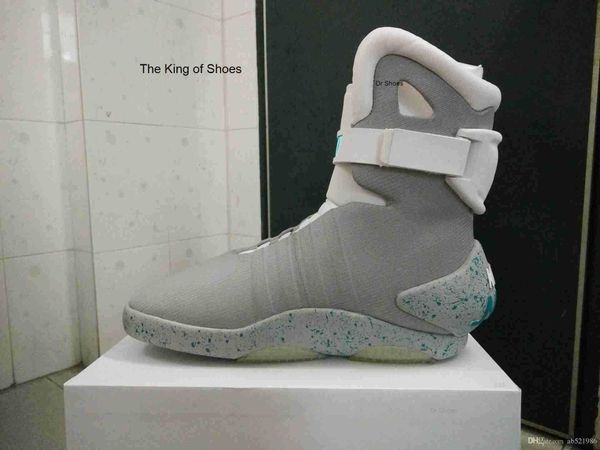 men 's sports shoes automatic shoelace mag basketball back to the future, Black
men 's sports shoes automatic shoelace mag basketball back to the future, Black