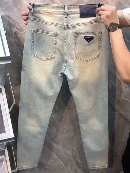 designer men's stretch heavy bull triangle pants slim light blue letter stretch brand luxury pants jeans trend brand casual pants
designer men's stretch heavy bull triangle pants slim light blue letter stretch brand luxury pants jeans trend brand casual pants