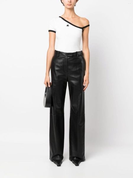 women's t shirts jennie the same asymmetric suspenders t-shirt 2023 summer single strapless color blocking short-sleeved, White
women's t shirts jennie the same asymmetric suspenders t-shirt 2023 summer single strapless color blocking short-sleeved, White