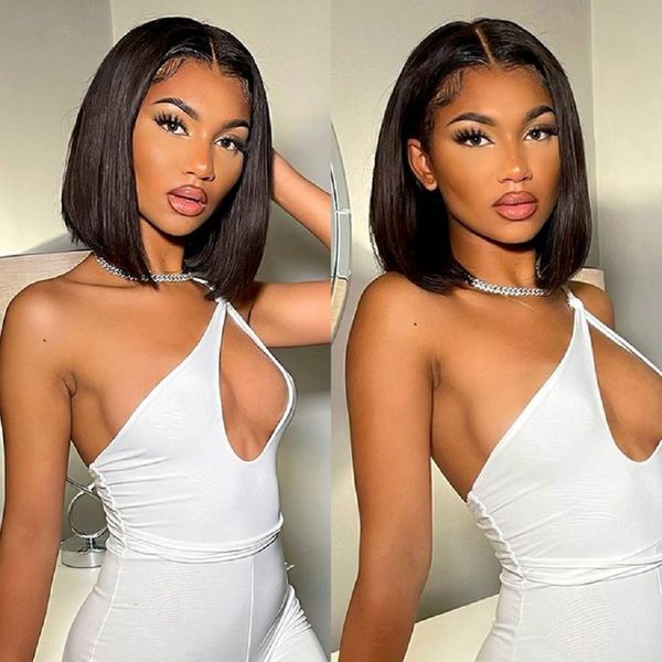 fashion 5x1 remy lace wig short bob human hair wigs for black women brazilian hair bone straight t part lace wig human hair, Black;brown
fashion 5x1 remy lace wig short bob human hair wigs for black women brazilian hair bone straight t part lace wig human hair, Black;brown