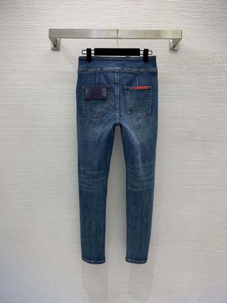 23ss womens pants denim jeans designer women jeans new inverted triangle red bar three-button high-waisted skinny elastic leggings jeans wom, Blue
23ss womens pants denim jeans designer women jeans new inverted triangle red bar three-button high-waisted skinny elastic leggings jeans wom, Blue