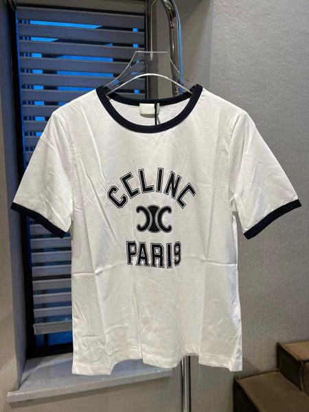 summer new ce~contrast letter printing t-shirt round neck loose short sleeve for women, White
summer new ce~contrast letter printing t-shirt round neck loose short sleeve for women, White