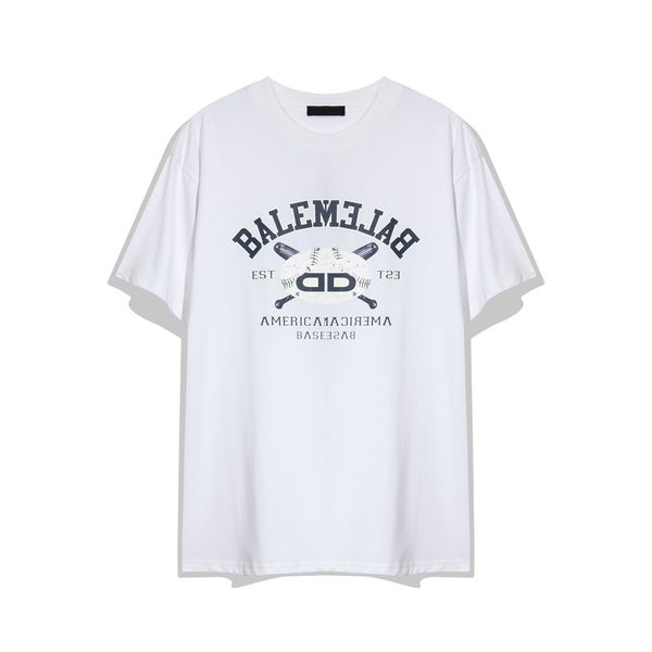 23ss new woman men's t-shirts high end bb classic letter printed short sleeve vacation summer fashion breathable beach casual street te, White;black
23ss new woman men's t-shirts high end bb classic letter printed short sleeve vacation summer fashion breathable beach casual street te, White;black