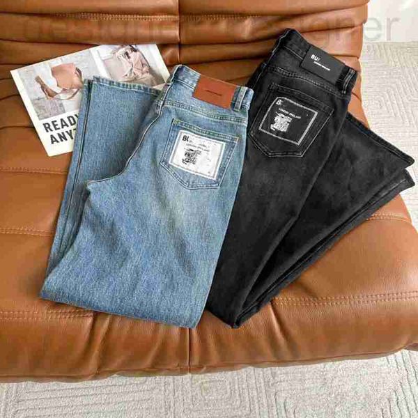 women's jeans designer jeans women's new mid-high rise zipper button straight-leg versatile ruffled leg legs stylish lettering tri, Blue
women's jeans designer jeans women's new mid-high rise zipper button straight-leg versatile ruffled leg legs stylish lettering tri, Blue