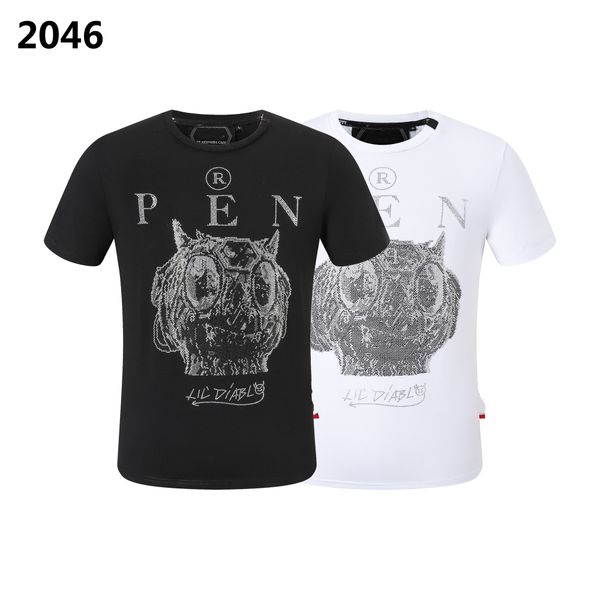 phillip plain summer men's skull rhinestone t-shirt beads fashion designer men's t-shirt qp letter embroidery men's women, White;black
phillip plain summer men's skull rhinestone t-shirt beads fashion designer men's t-shirt qp letter embroidery men's women, White;black