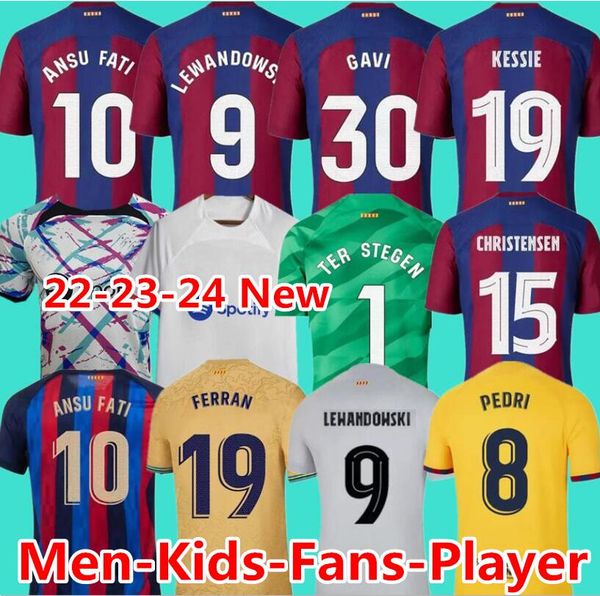 22 23 24 camisetas de football soccer jerseys pedri lewandowski gavi 2023 2024 ansu fati ferran raphinha football shirt rosalia barca, White;black
22 23 24 camisetas de football soccer jerseys pedri lewandowski gavi 2023 2024 ansu fati ferran raphinha football shirt rosalia barca, White;black