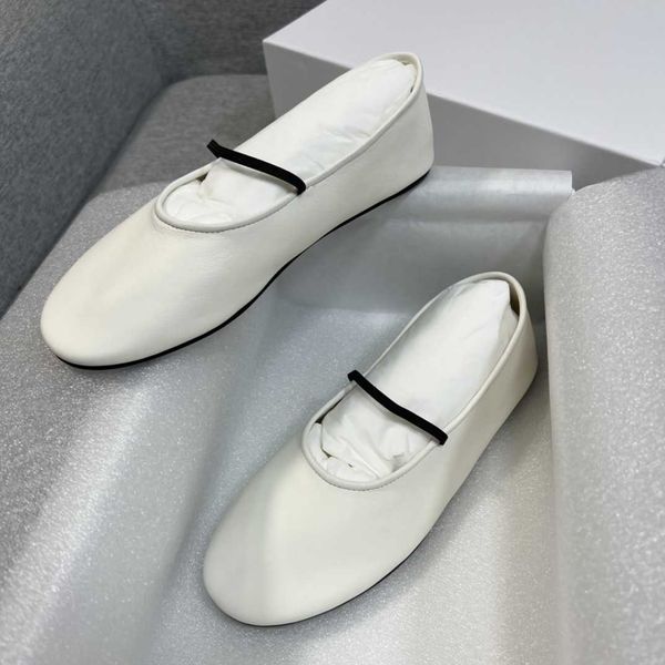 the row mary jane shoes ballet shoes sheepskin soft leather flat bottom genuine leather granny shoes, Black
the row mary jane shoes ballet shoes sheepskin soft leather flat bottom genuine leather granny shoes, Black