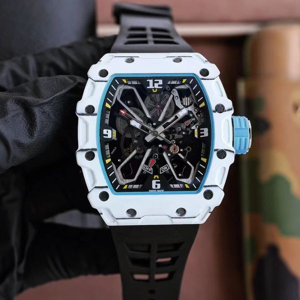 men's high-quality carbon fiber watch titanium metal liner sapphire mirror imported mechanical movement perfect process raw materials t, Slivery;brown
men's high-quality carbon fiber watch titanium metal liner sapphire mirror imported mechanical movement perfect process raw materials t, Slivery;brown