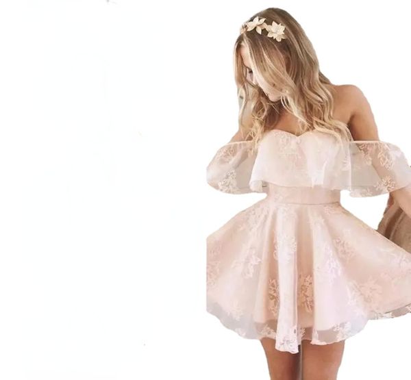 short off the shoulder blush pink junior homecoming dresses elegant ruffles sweetheart organza puffy cocktail party gowns, Blue;pink
short off the shoulder blush pink junior homecoming dresses elegant ruffles sweetheart organza puffy cocktail party gowns, Blue;pink