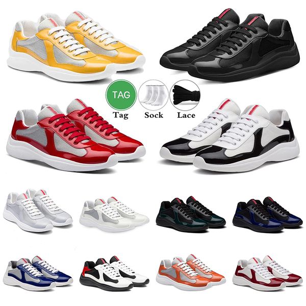 eur 38-46 original dust bag america cup sneakers shoes mens low patent leather mesh trainers rubber sole fabric sports lace-up nylon men cas, Black
eur 38-46 original dust bag america cup sneakers shoes mens low patent leather mesh trainers rubber sole fabric sports lace-up nylon men cas, Black