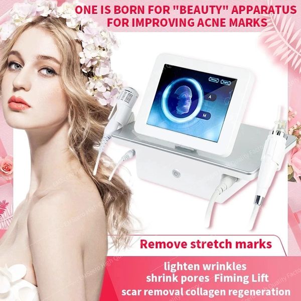 2023 portable 2in1 microneedle fractional cold hammer stretch mark scar acne remove face lifting body tighten rf machine
2023 portable 2in1 microneedle fractional cold hammer stretch mark scar acne remove face lifting body tighten rf machine