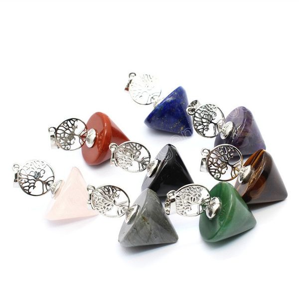 tree of life natural stone pendant dowsing wicca healing point amethysts lapis purple pink quartz pendulum pendulo reiki balance, Bronze;silver
tree of life natural stone pendant dowsing wicca healing point amethysts lapis purple pink quartz pendulum pendulo reiki balance, Bronze;silver