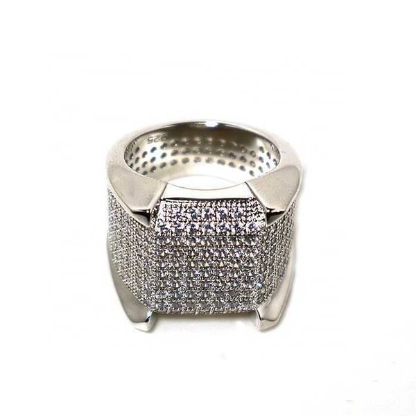 custom hip hop ring iced out ring 10k 14k gold plated bling cz men diamond index finger hiphop jewelry, Silver
custom hip hop ring iced out ring 10k 14k gold plated bling cz men diamond index finger hiphop jewelry, Silver