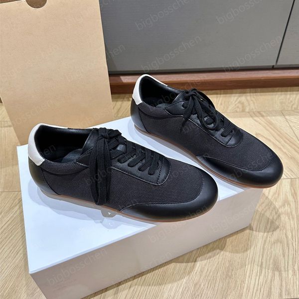 2023 designer sneakers the row casual shoes calfskin platform low sneakers size 35-40, Black
2023 designer sneakers the row casual shoes calfskin platform low sneakers size 35-40, Black