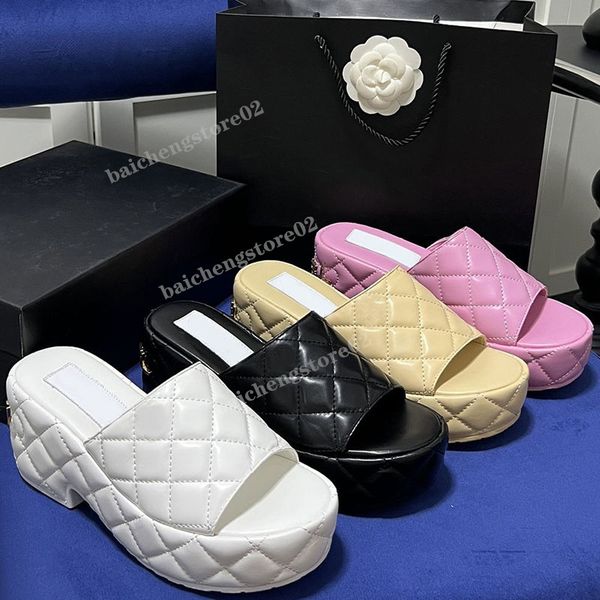 sandals women ladies calfskin dad sandals quilted summer designer sandles shoes platform flats low heel wedge diamond buckle sandal slip on, Black
sandals women ladies calfskin dad sandals quilted summer designer sandles shoes platform flats low heel wedge diamond buckle sandal slip on, Black