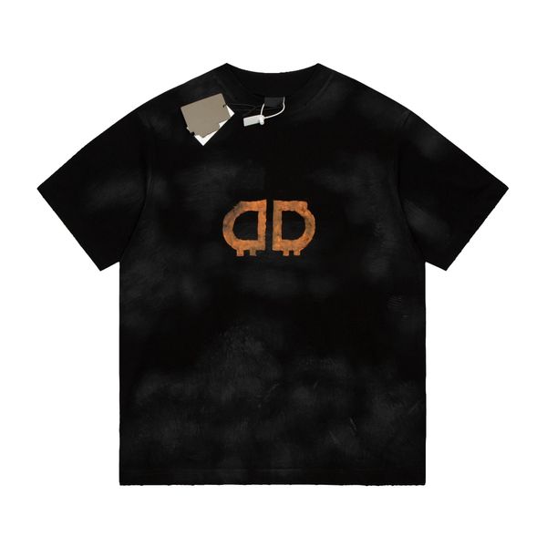 worn out orange double letter logo printed t shirt pure cotton round neck loose fitting casual t-shirt, White;black
worn out orange double letter logo printed t shirt pure cotton round neck loose fitting casual t-shirt, White;black