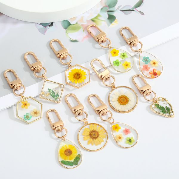 creative dried flower keychain pendant plastic resin natural flower bag car keychains jewelry accessories in bulk, Silver
creative dried flower keychain pendant plastic resin natural flower bag car keychains jewelry accessories in bulk, Silver