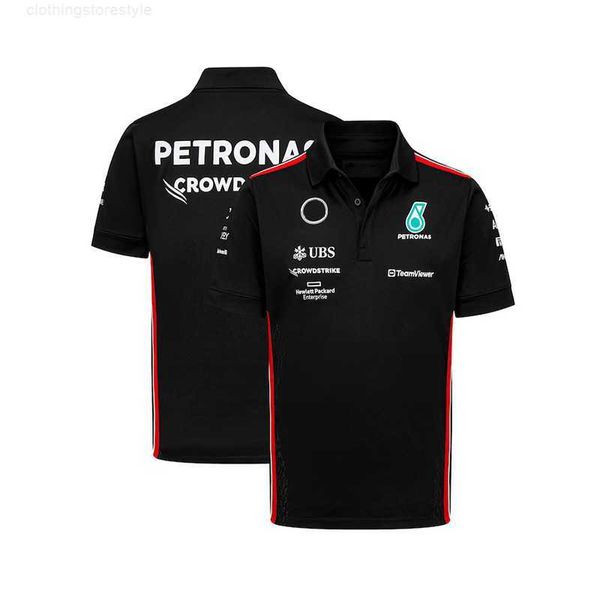 men's t-shirts 2023 summer f1 racing black gold classic team driver's same short-sleeved polo t-shirt, White;black
men's t-shirts 2023 summer f1 racing black gold classic team driver's same short-sleeved polo t-shirt, White;black