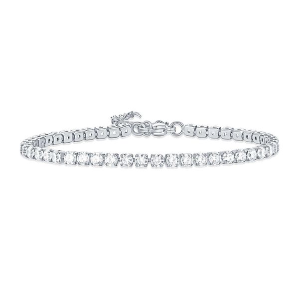 stainless steel 3mm width bling cubic zirconia cz stone iced out diamond adjustable tennis chain bracelet women jewelry, Silver
stainless steel 3mm width bling cubic zirconia cz stone iced out diamond adjustable tennis chain bracelet women jewelry, Silver