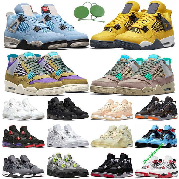men basketball shoes 4 4s trainers lightning desert moss university blue shimmer white oreo sail black cat raptors cactus jack sports sneake
men basketball shoes 4 4s trainers lightning desert moss university blue shimmer white oreo sail black cat raptors cactus jack sports sneake