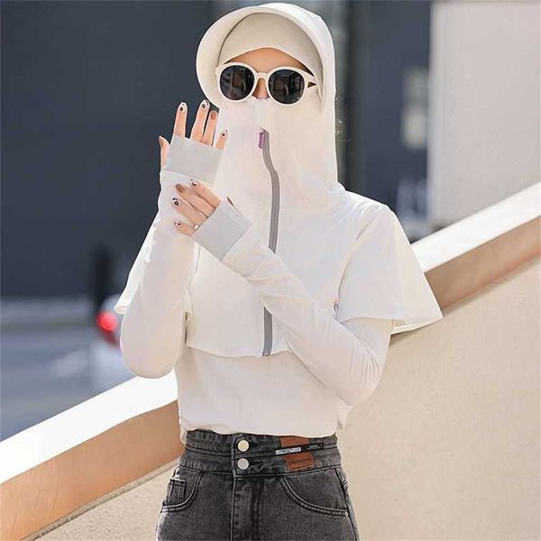 sunscreen clothing women's spring and summer sun shading, ventilation, uv protection, thin original yarn, ice silk, protection clothing, Black
sunscreen clothing women's spring and summer sun shading, ventilation, uv protection, thin original yarn, ice silk, protection clothing, Black