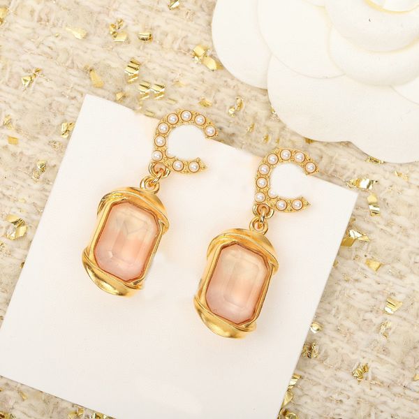 2023 luxury quality charm drop earring with nature shell beads and pink crystal beads have box stamp ps7111b, Golden
2023 luxury quality charm drop earring with nature shell beads and pink crystal beads have box stamp ps7111b, Golden