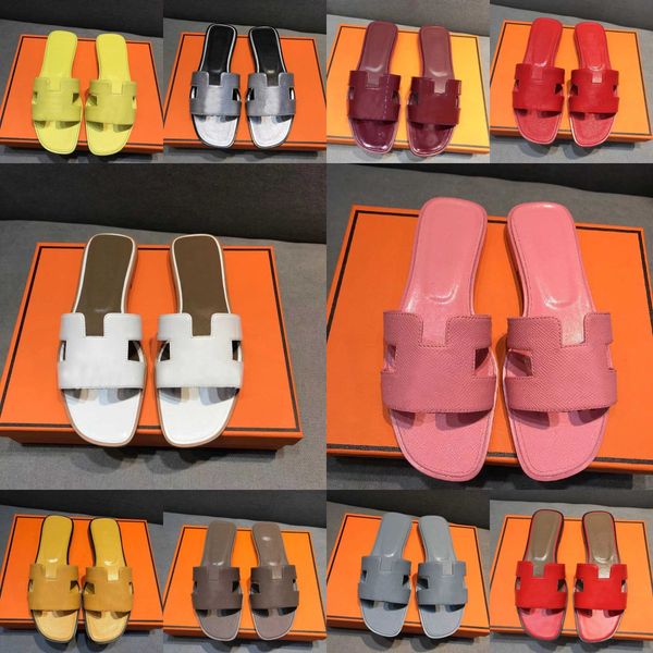 2023 with box designer oran h sandals for women her summer slides men casual luxury ladies classic flat famous leather comfort outdoor slipp, Black
2023 with box designer oran h sandals for women her summer slides men casual luxury ladies classic flat famous leather comfort outdoor slipp, Black