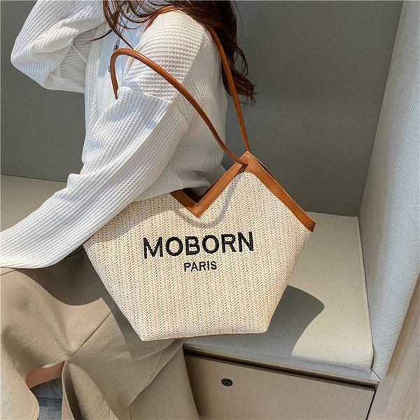 beach bags woven bag women's autumn new fashion letter large capacity tote sweet casual shoulder
beach bags woven bag women's autumn new fashion letter large capacity tote sweet casual shoulder