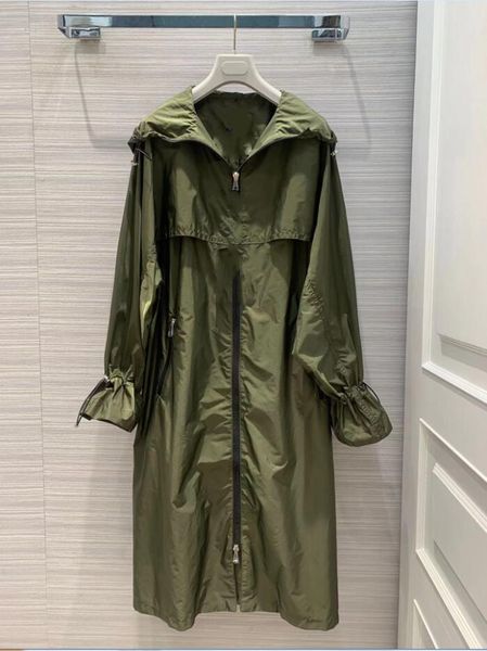 xia kusa hooded drawstring waist wrapped sun protection windbreaker women's mid length thin loose casual long thin sun protection windb, Tan;black
xia kusa hooded drawstring waist wrapped sun protection windbreaker women's mid length thin loose casual long thin sun protection windb, Tan;black