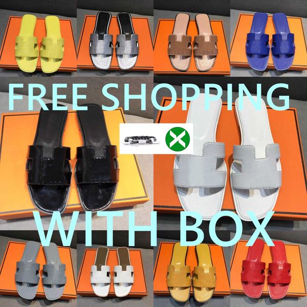 hopping with box designer oran h sandals for women her slides men casual luxury ladies vacation flat famous summer leather slippers slides, Black
hopping with box designer oran h sandals for women her slides men casual luxury ladies vacation flat famous summer leather slippers slides, Black