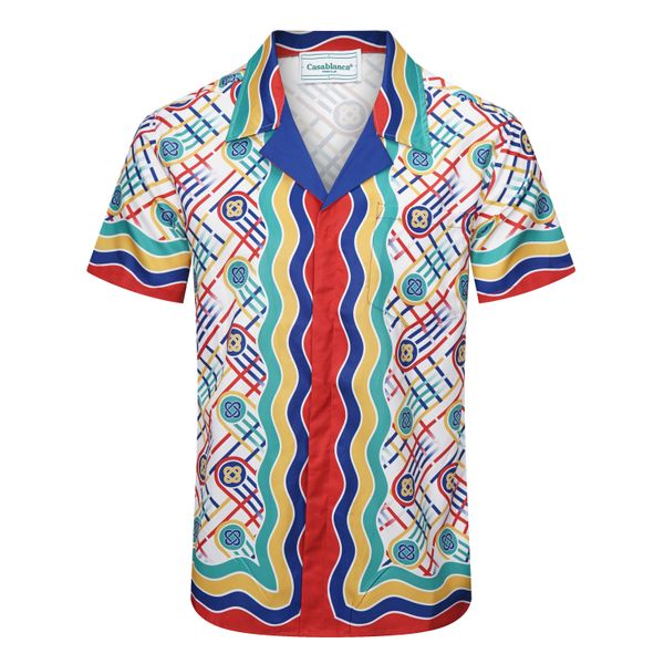 23ss luxury designer shirt men's fashion geometric classic print bowling shirt black hawaiian flower casual shirt men's loose shor, White;black
23ss luxury designer shirt men's fashion geometric classic print bowling shirt black hawaiian flower casual shirt men's loose shor, White;black
