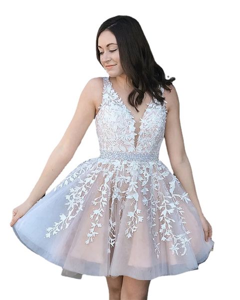 lace appliqued short homecoming dresses short v neck cocktail party gown champagne mini formal prom evening wear bm1544, Blue;pink
lace appliqued short homecoming dresses short v neck cocktail party gown champagne mini formal prom evening wear bm1544, Blue;pink
