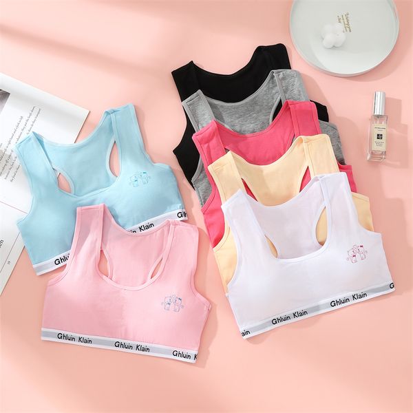 teen bra girl vest cotton trendy training bra underwear for teenage girl's sport bra kids underwear puberty clothing gbx7242, Red;black
teen bra girl vest cotton trendy training bra underwear for teenage girl's sport bra kids underwear puberty clothing gbx7242, Red;black