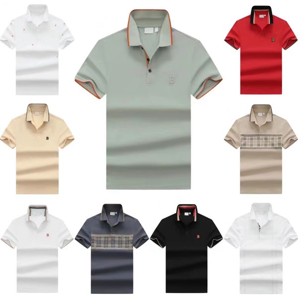 designer mens polo shirt luxury high-end brand embroidered short sleeved summer sports jogging fashion business loose fitting men shirt asia, White;black
designer mens polo shirt luxury high-end brand embroidered short sleeved summer sports jogging fashion business loose fitting men shirt asia, White;black