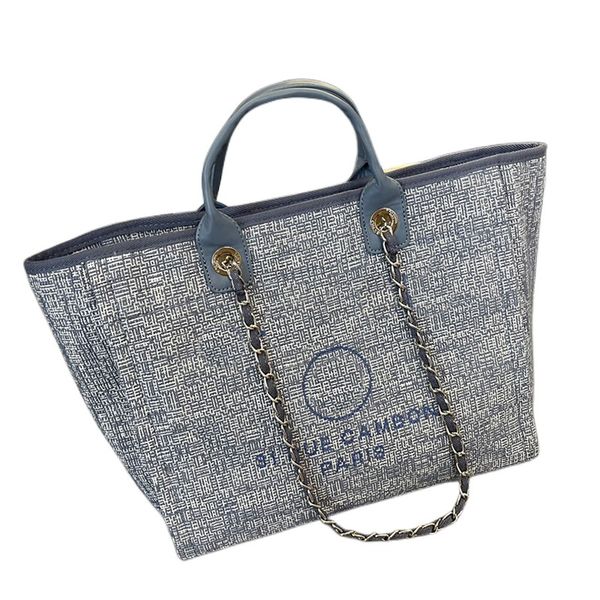 famous designer new shopping bag channel chain beach women bags nylon clutchs handbags tote bag luxury knitting purse large capacity daily c
famous designer new shopping bag channel chain beach women bags nylon clutchs handbags tote bag luxury knitting purse large capacity daily c