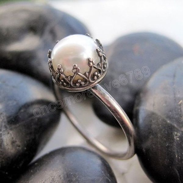 antique color vintage simulated pearl rings for women elegant lady's rings anniversary party accessories trend jewelry, Silver
antique color vintage simulated pearl rings for women elegant lady's rings anniversary party accessories trend jewelry, Silver