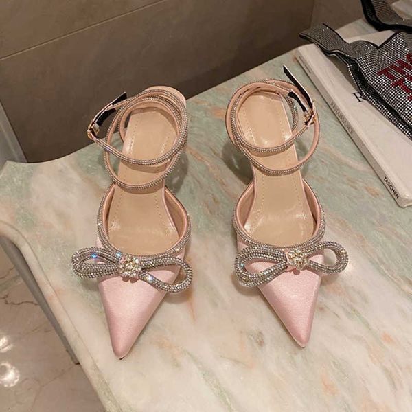 lady sandals heels stiletto women's shoes bow knot french bandage rhinestone wrapped transparent pointed high heel sandals 230615, Black
lady sandals heels stiletto women's shoes bow knot french bandage rhinestone wrapped transparent pointed high heel sandals 230615, Black